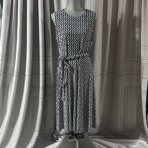 Charter Club geo-pattern Dress - Size L